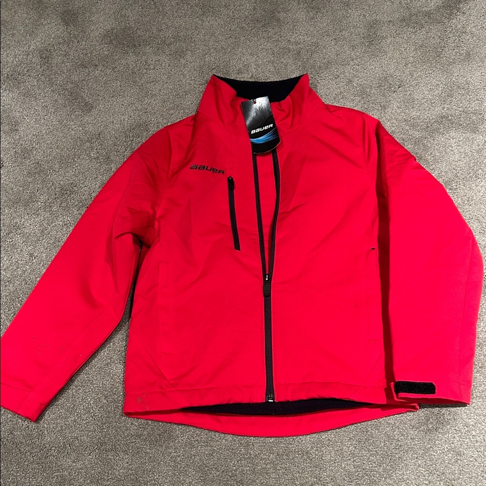 Bauer Vibrant Red Jacket